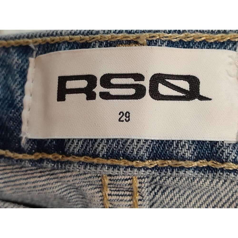 Vintage Womens Size 29 Boho Retro 60s Hippie High Rise Bellbottom Jeans - Picture 6 of 8